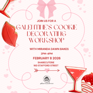 Galentine's Cookie Decorating Workshop